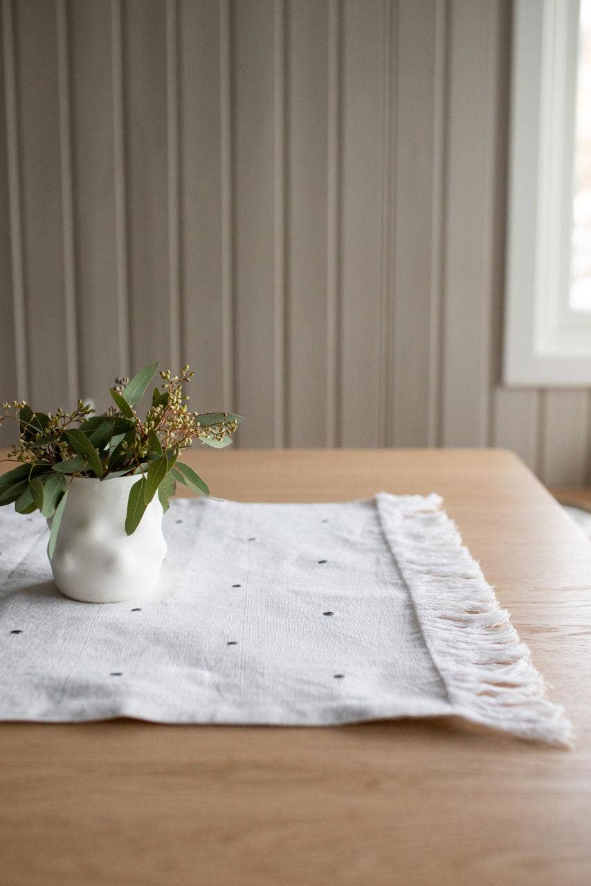 Embroidered Table Runner