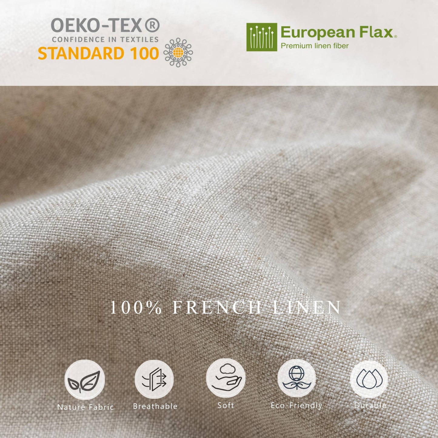 Pure French Linen Table Runner