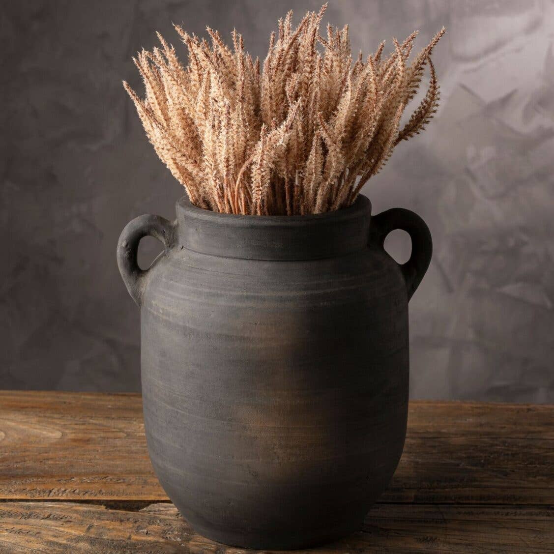 Burnt Terracotta Vase