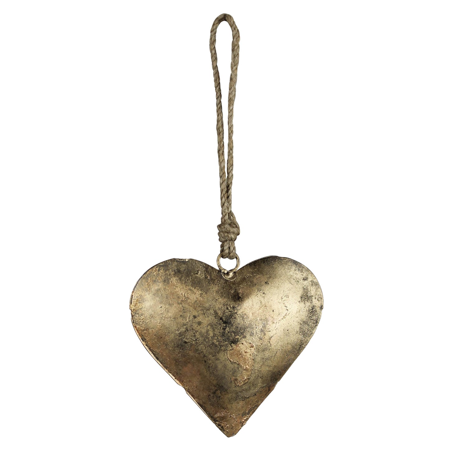 Antique Brass Heart