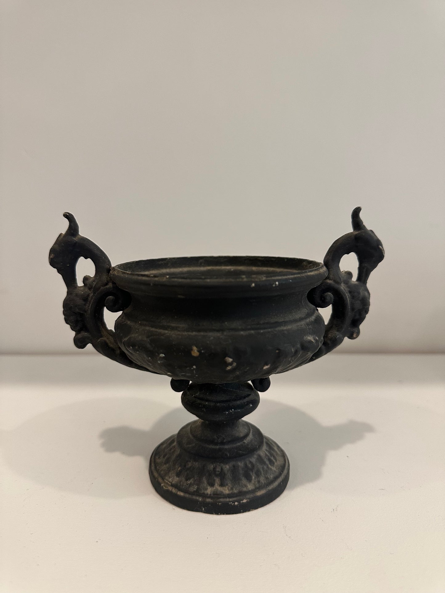 Early 20th Century French Cast Iron Urn