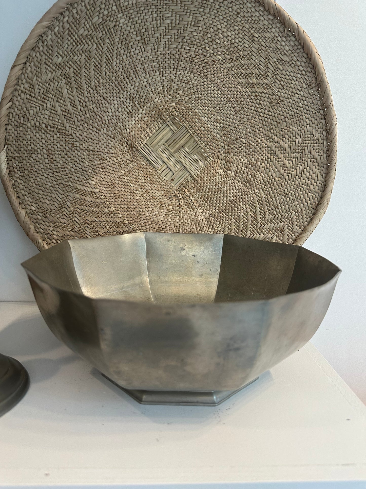 Antique Gorham Pewter Bowl -10"