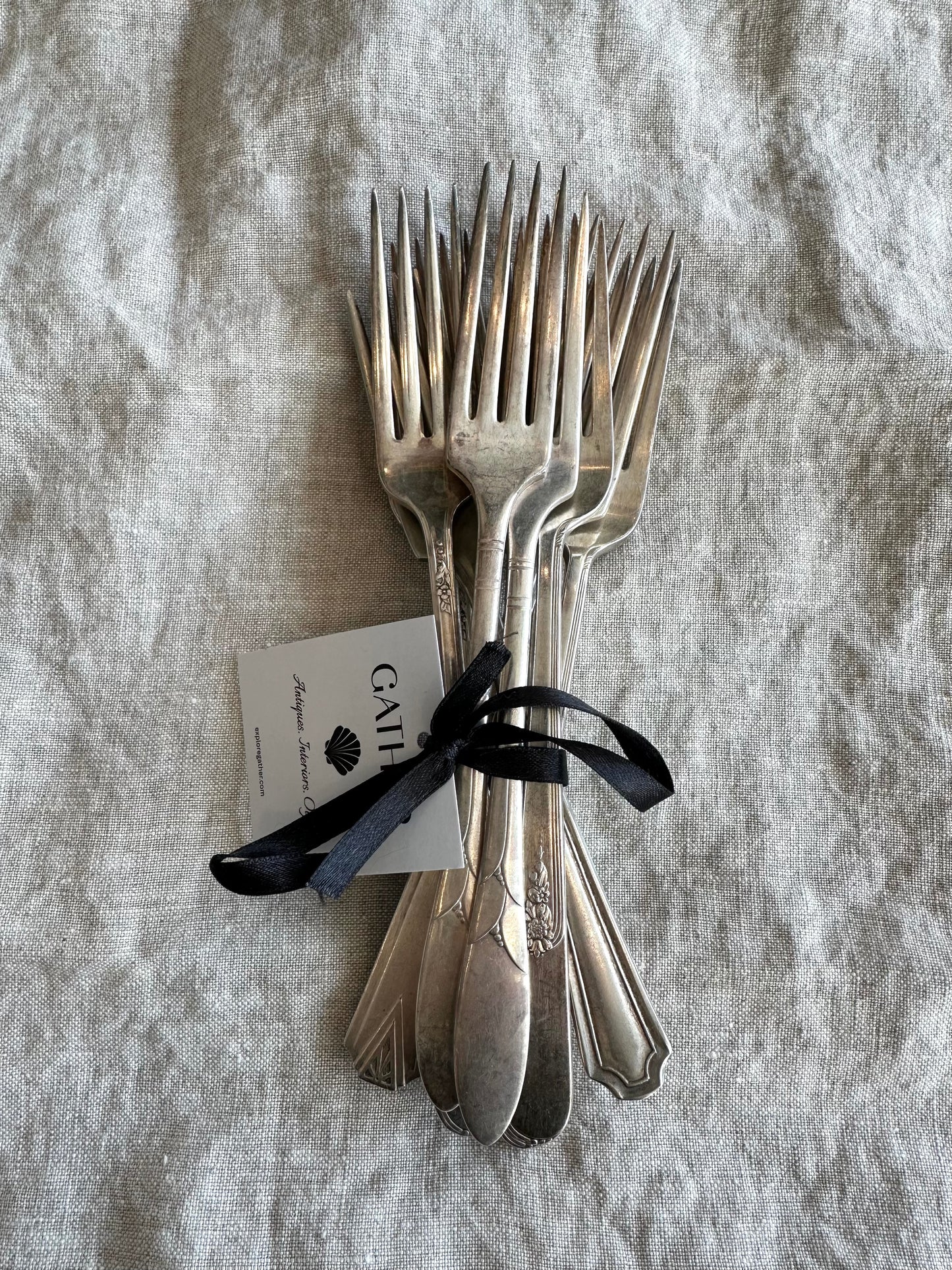 Vintage Silverplate Dinner Forks