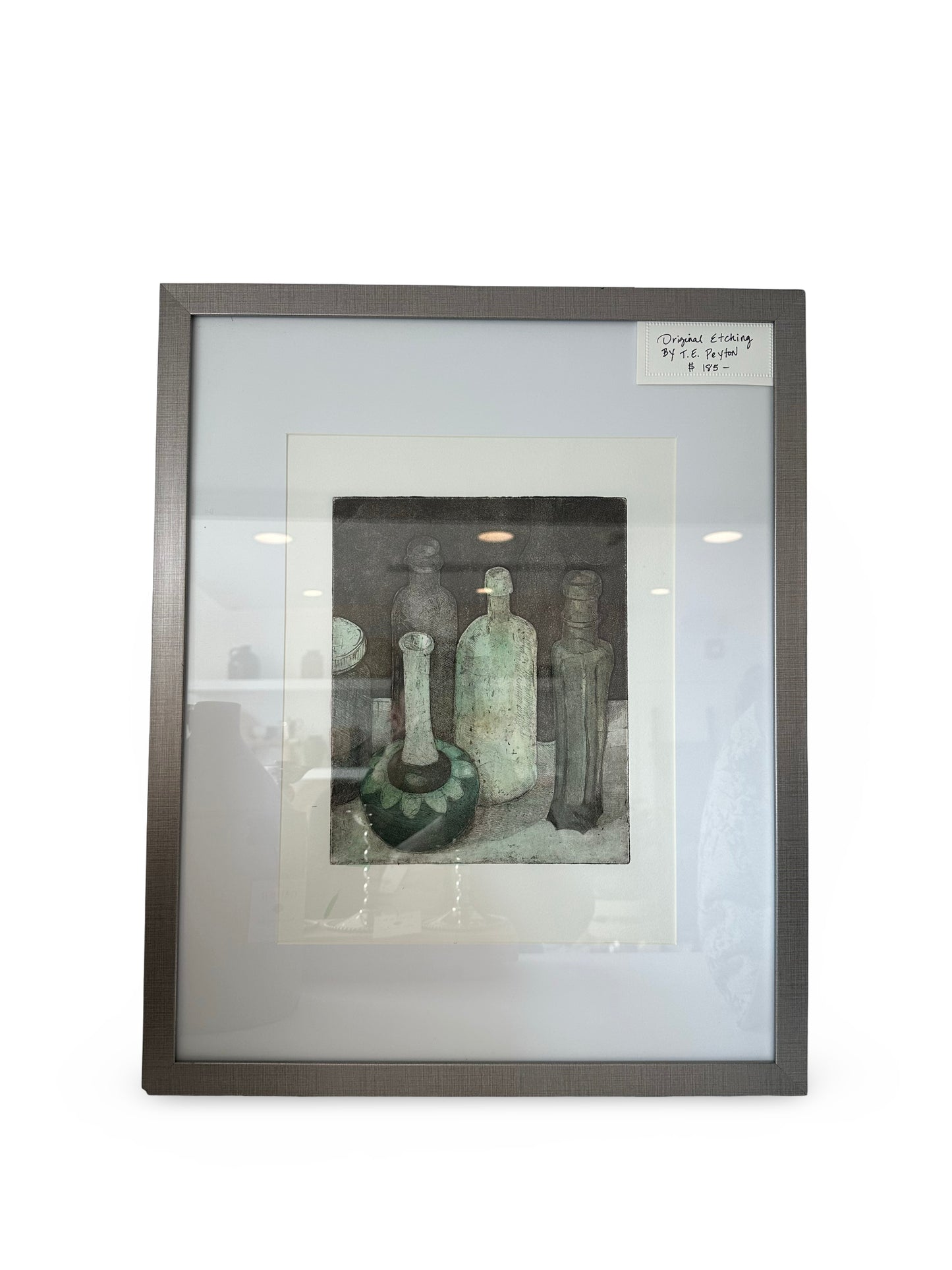 Original Etching by T. E. Peyton