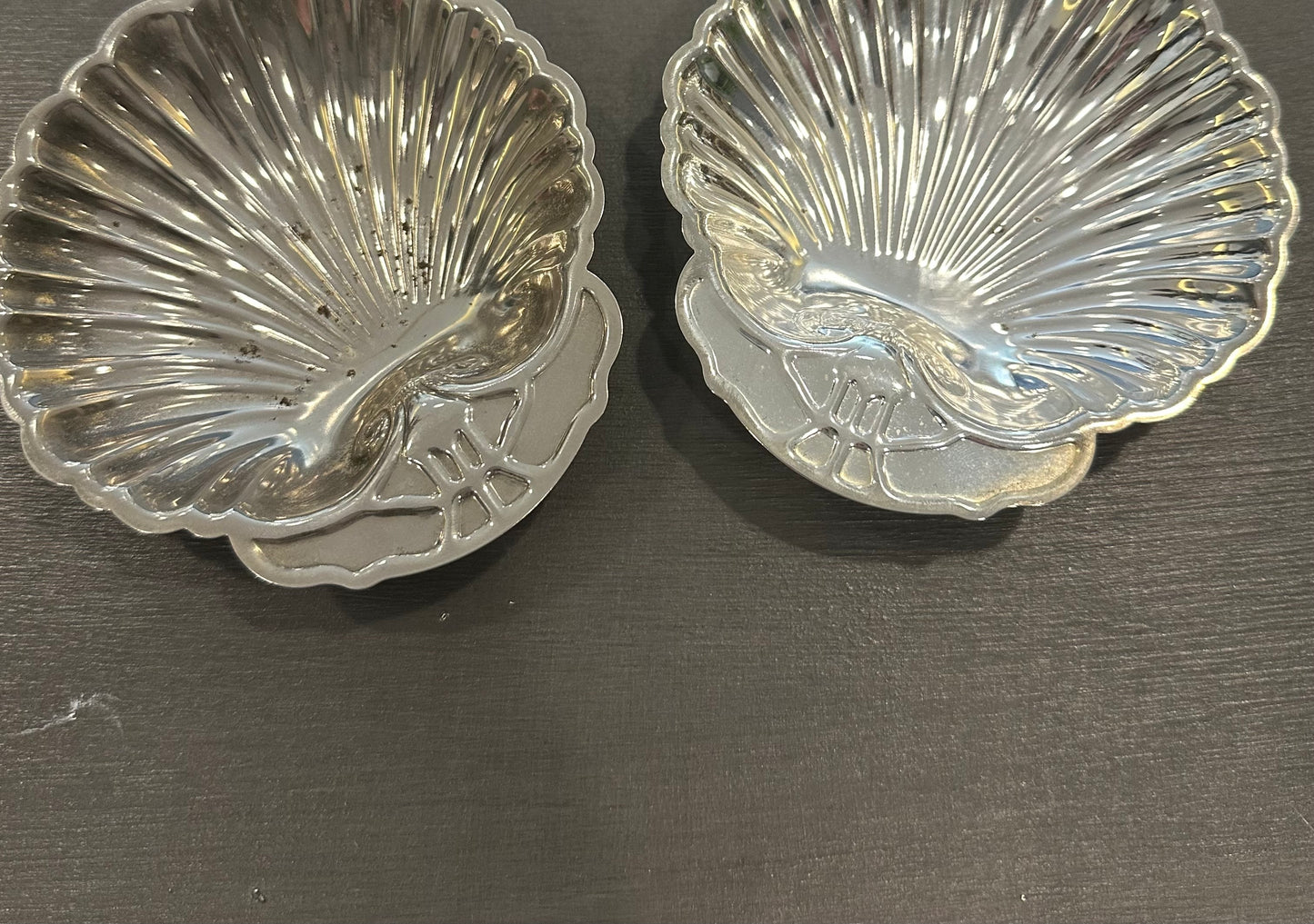Vintage Silverplate Shell Set