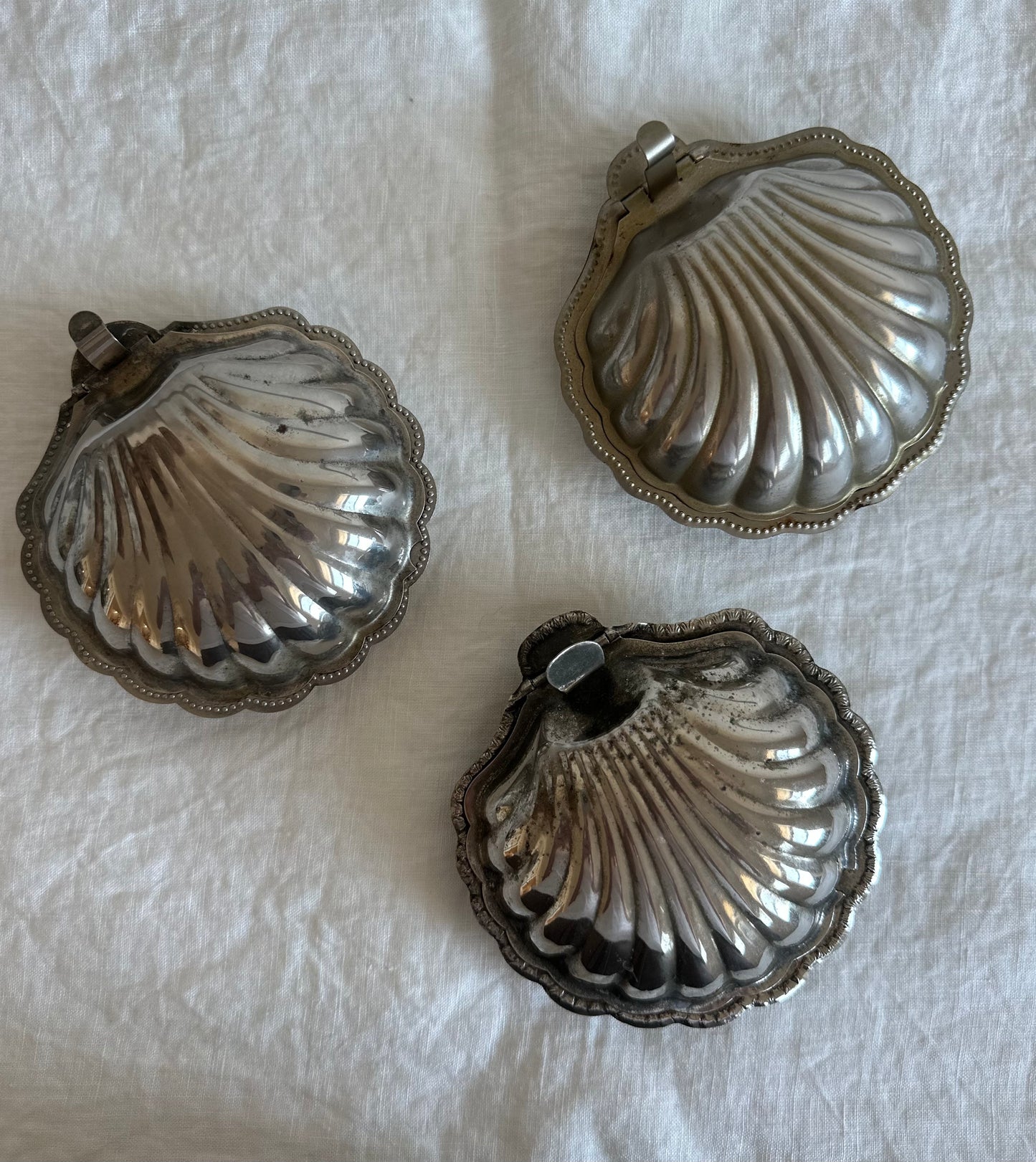 Vintage Silverplate Shell Dish