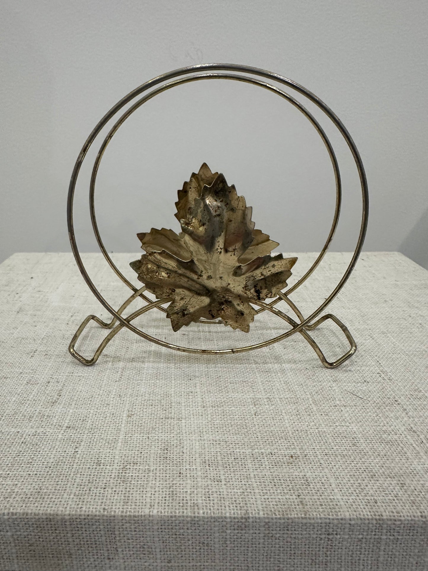 Vintage Brass Napkin Holder