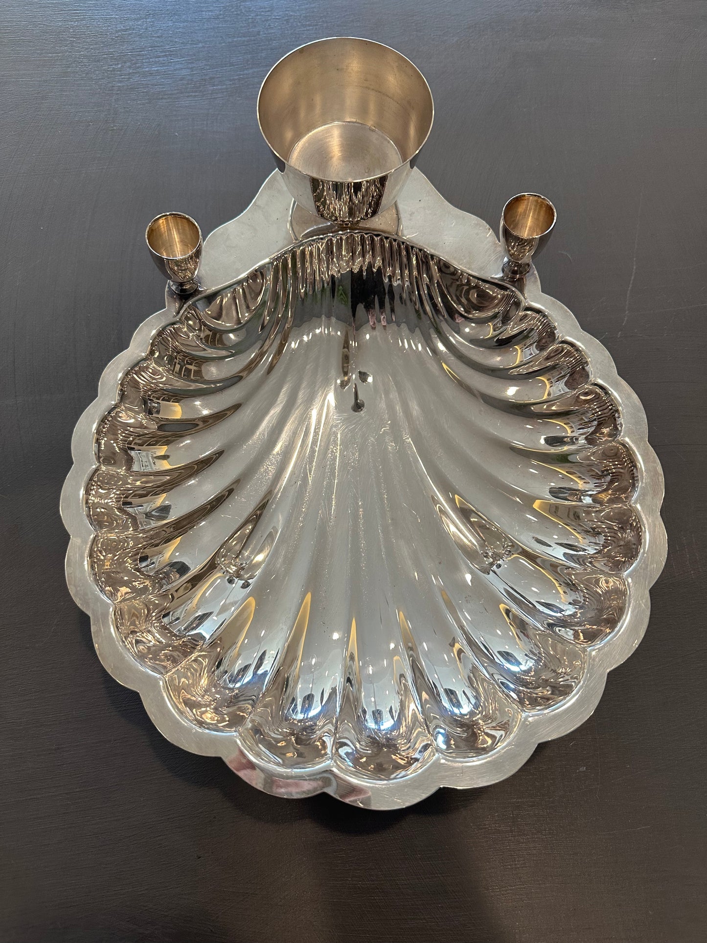 Large Silverplate Serving Dish