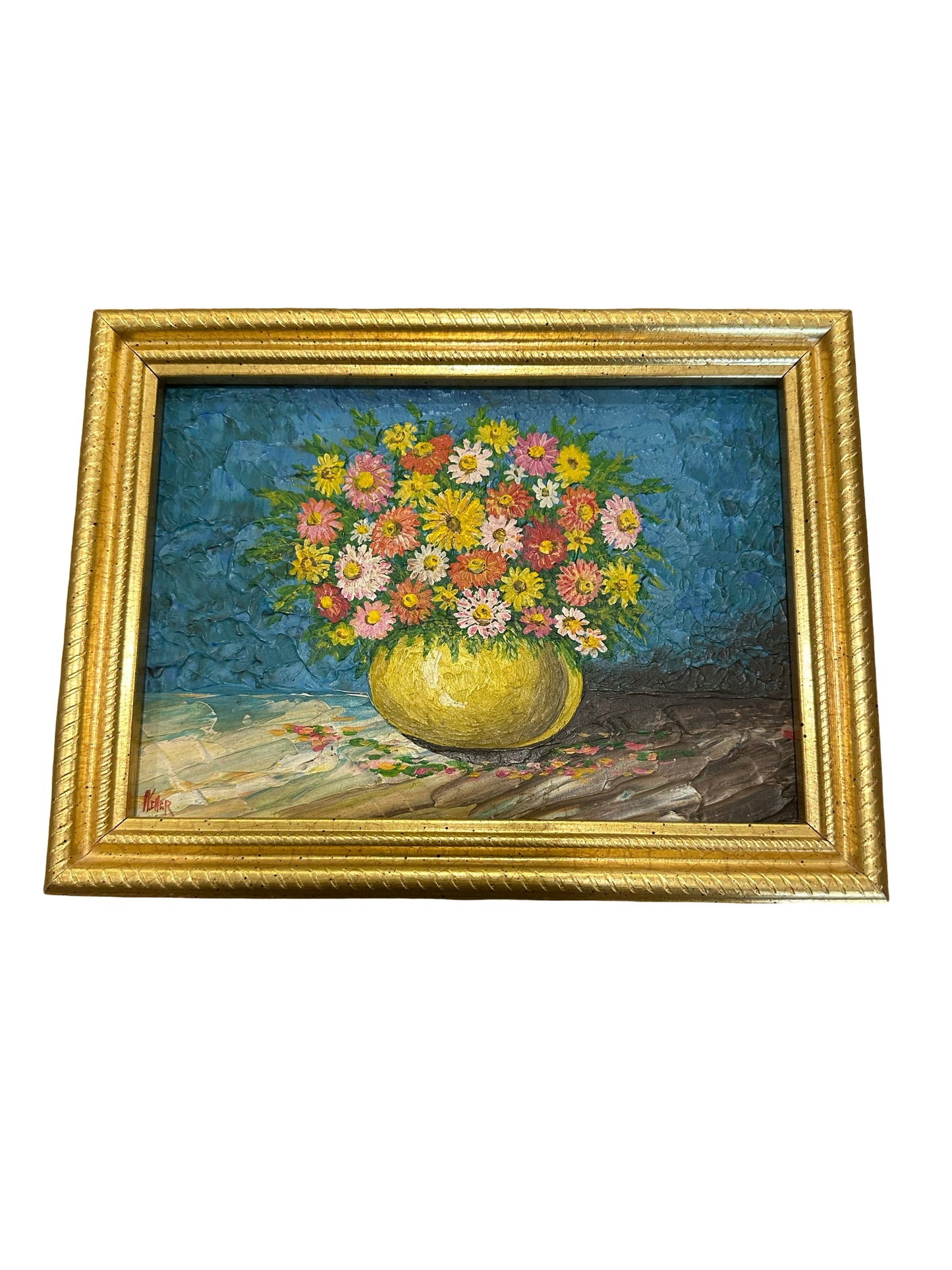 Original Floral Oil Painting