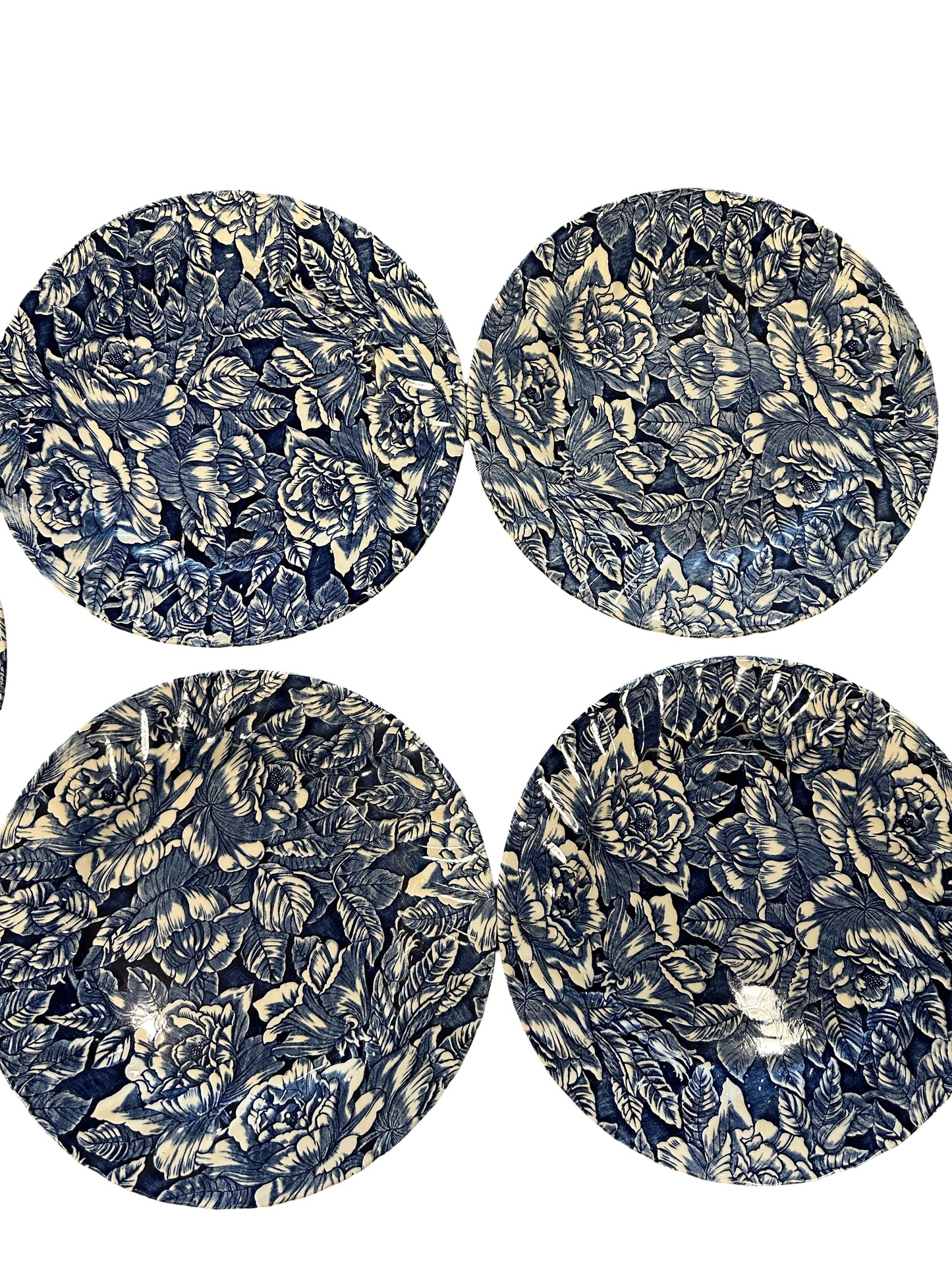 Blue and White Plates