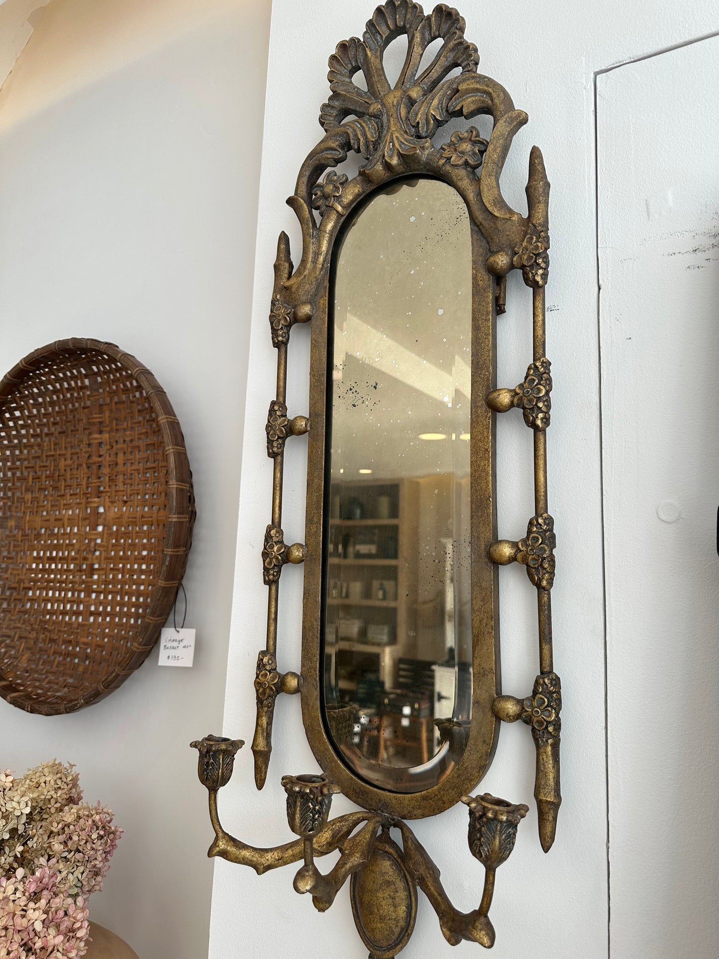 19th Century Gilded Mirror