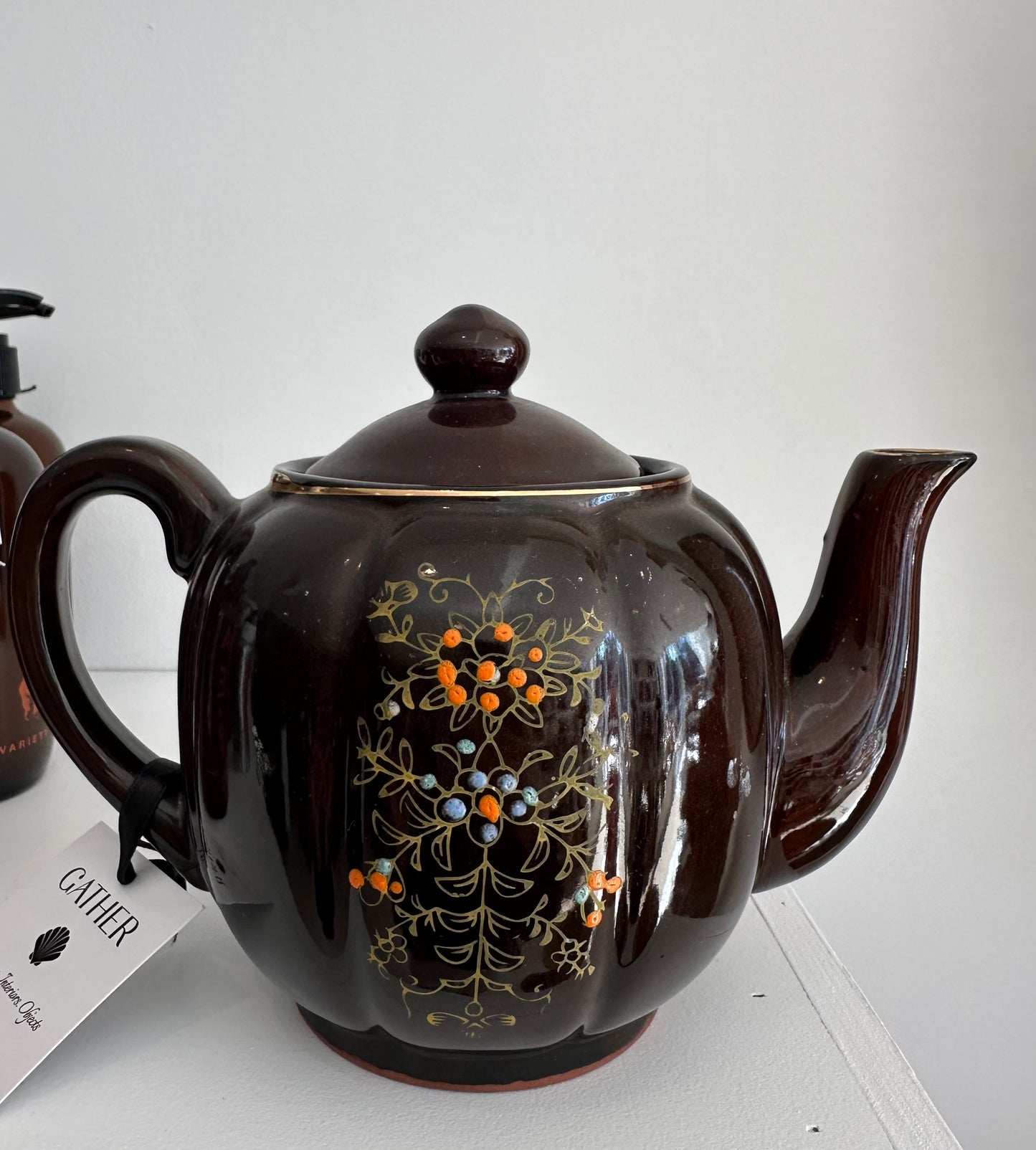 1940's Handpainted Teapot
