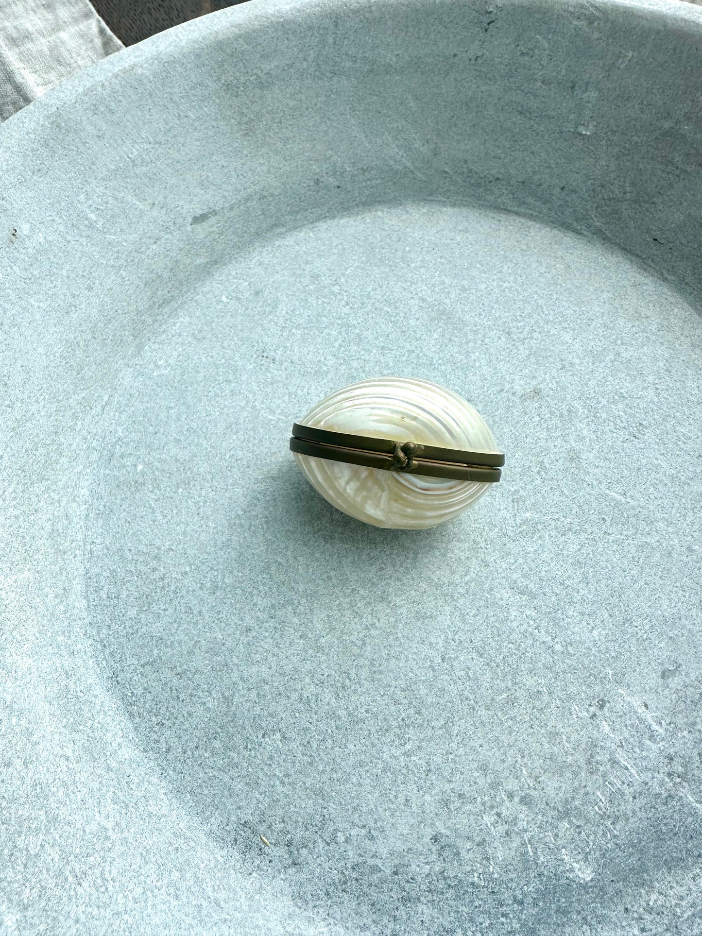 Vintage Mother of Pearl Box