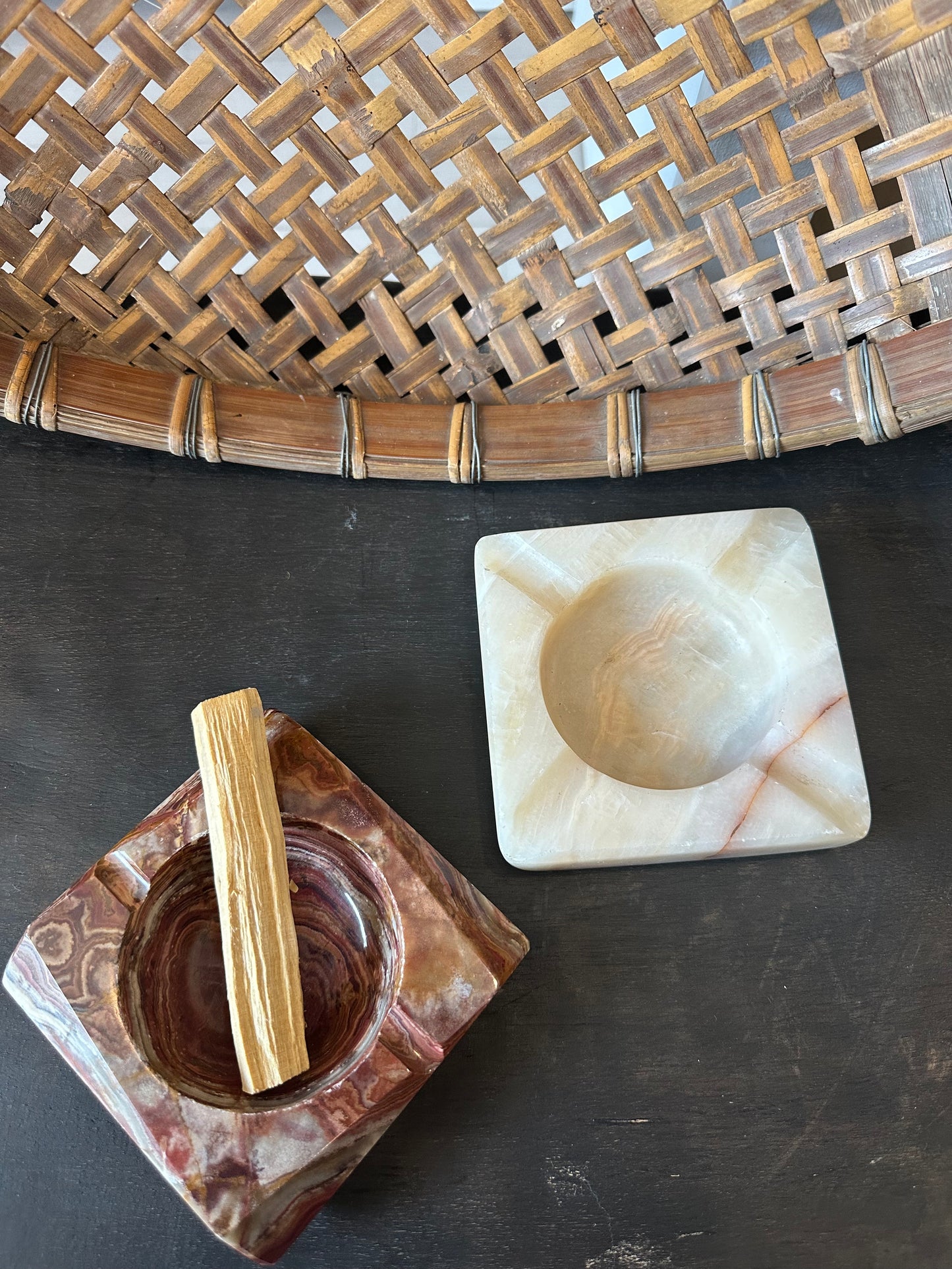 Vintage Marble Ashtray