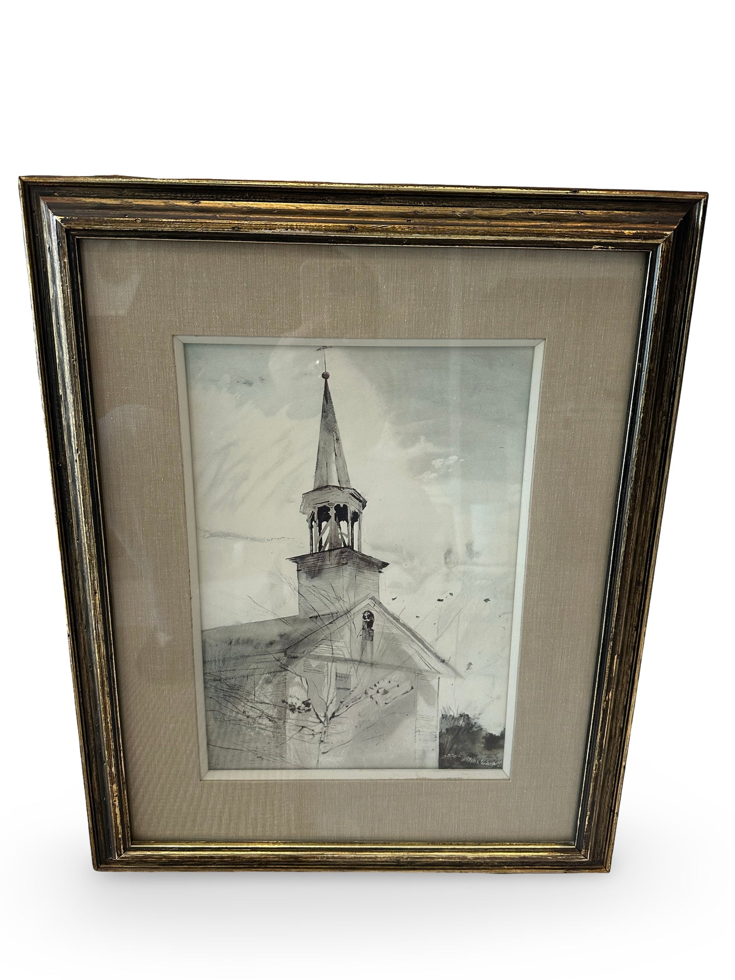 Vintage Andrew Wythe Print