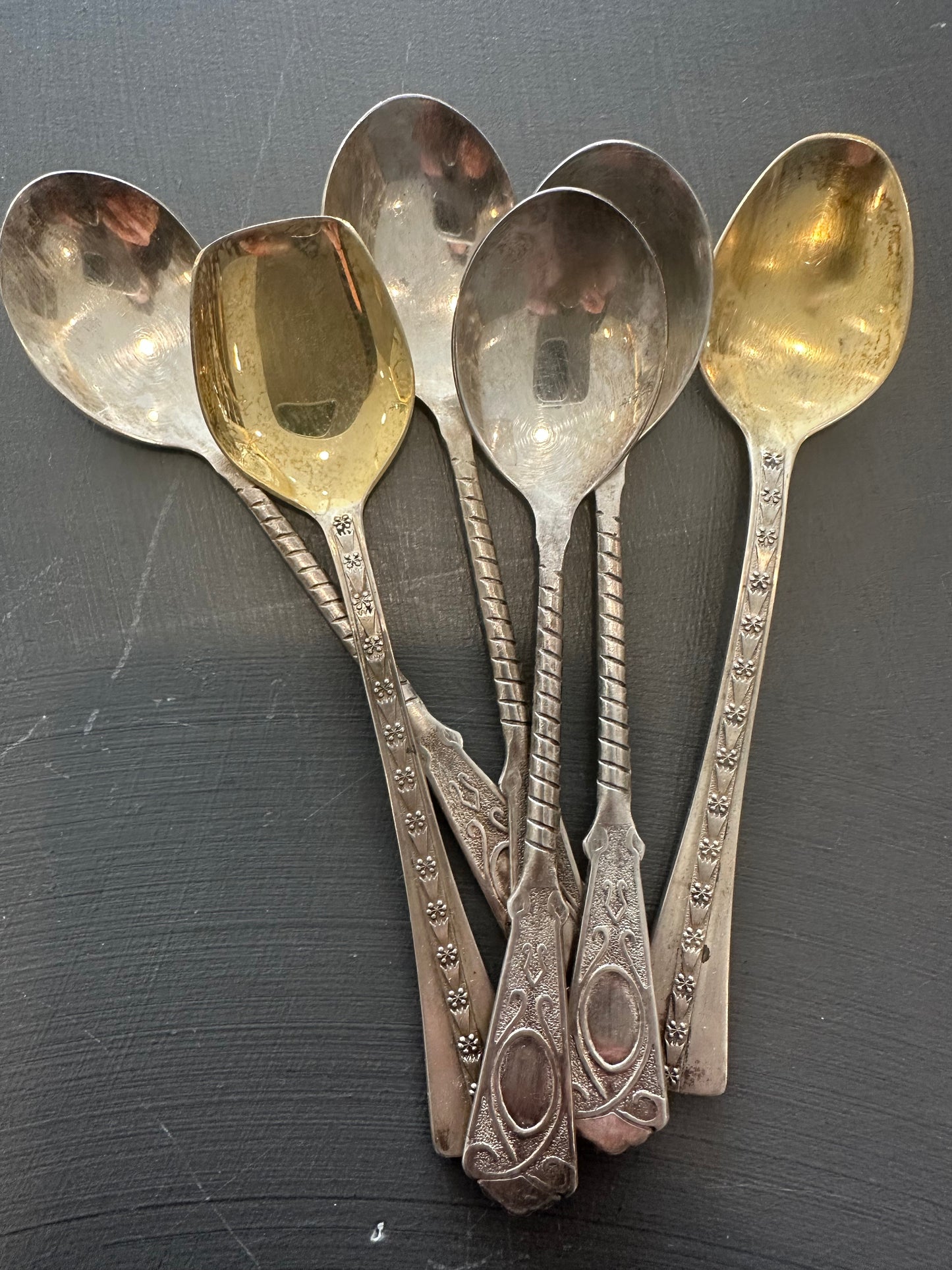 Antique Silverplate Spoons