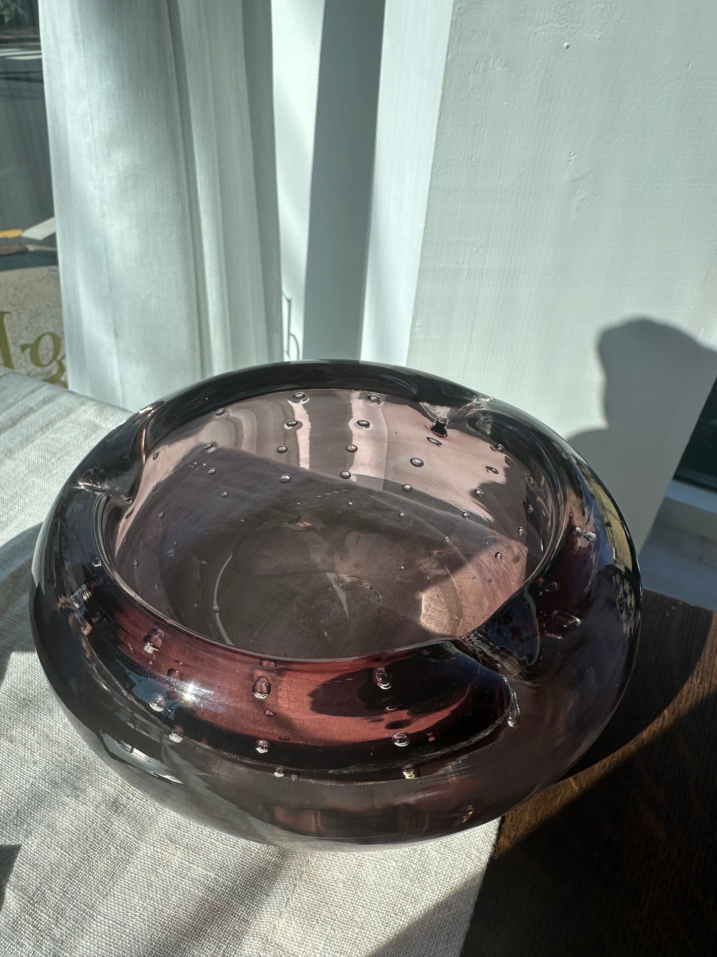 Large Bubble Vintage Ashtray