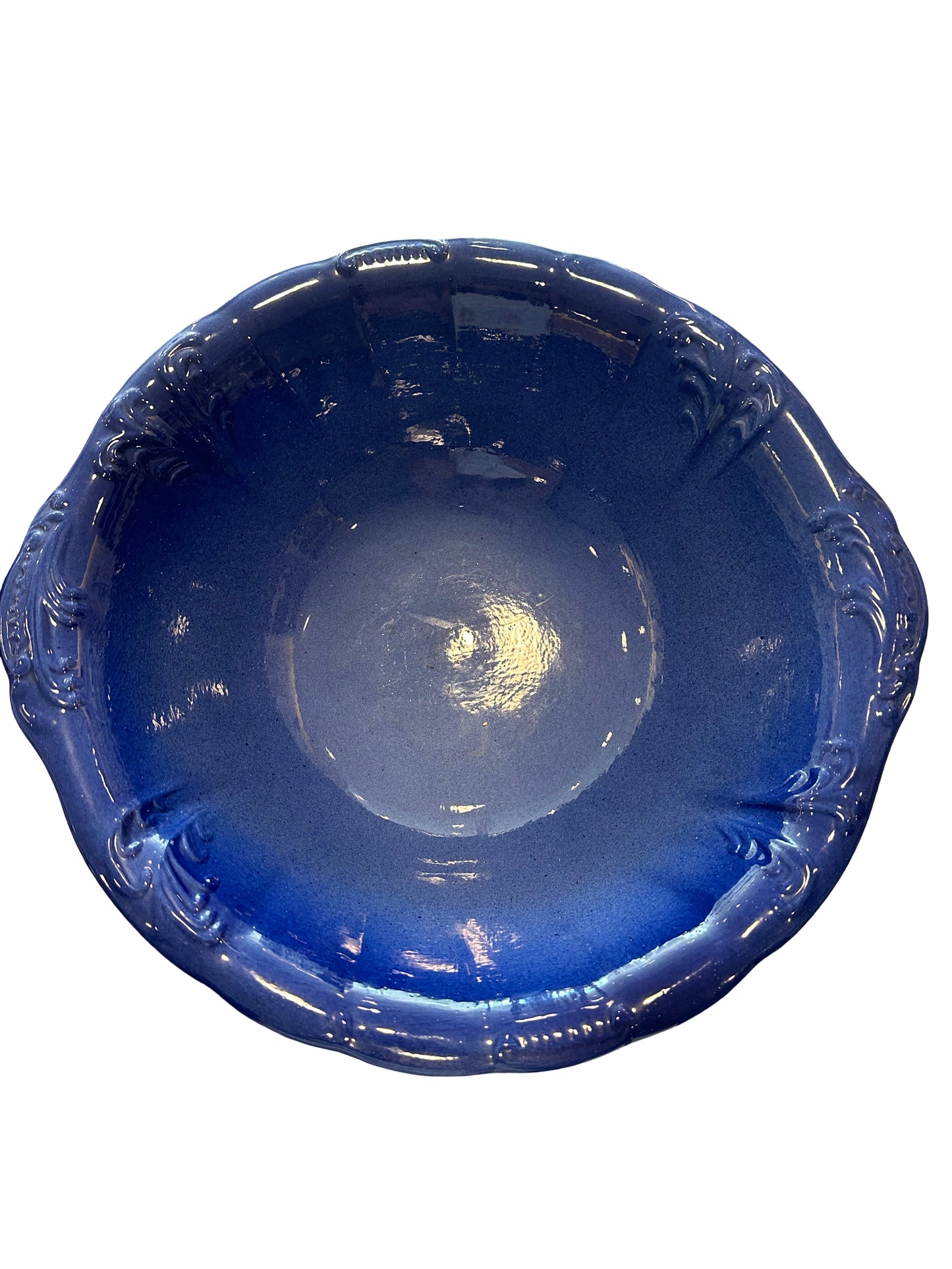 Antique Blue Ironstone Bowl