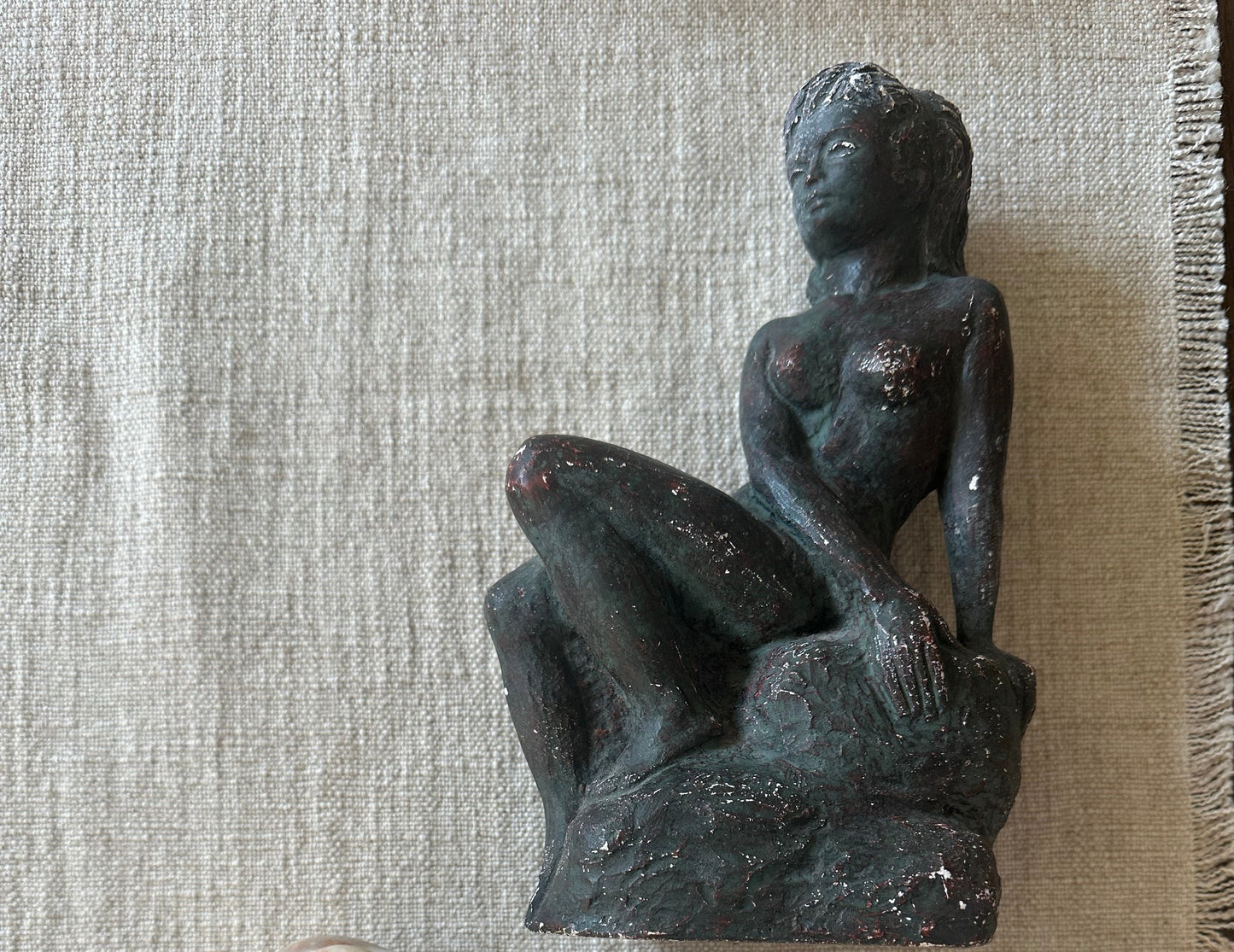 Vintage Woman Sculpture
