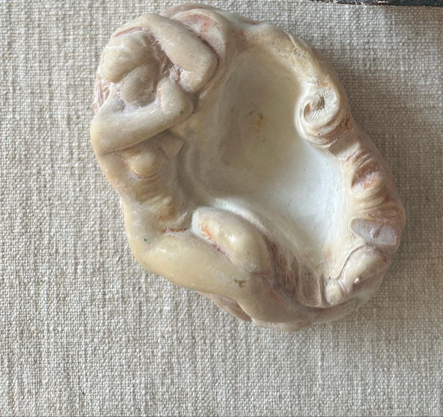 Vintage Sleeping Woman Dish