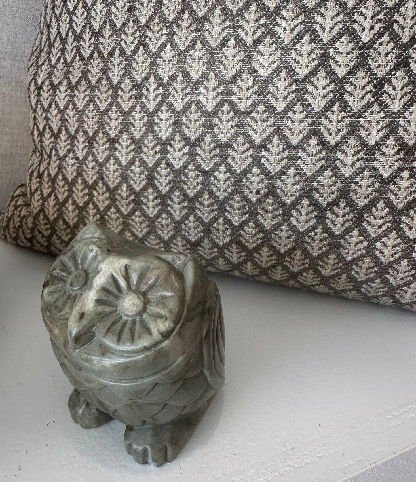 Vintage Soapstone Owl