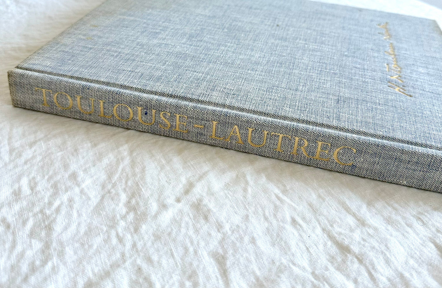 Vintage French Coffee Table Art Book
