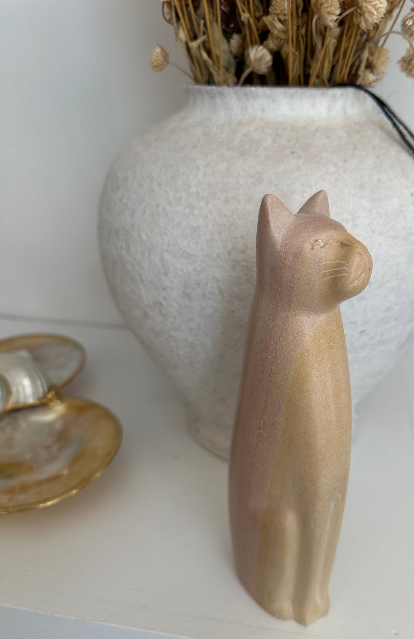Vintage Sopastone Cat
