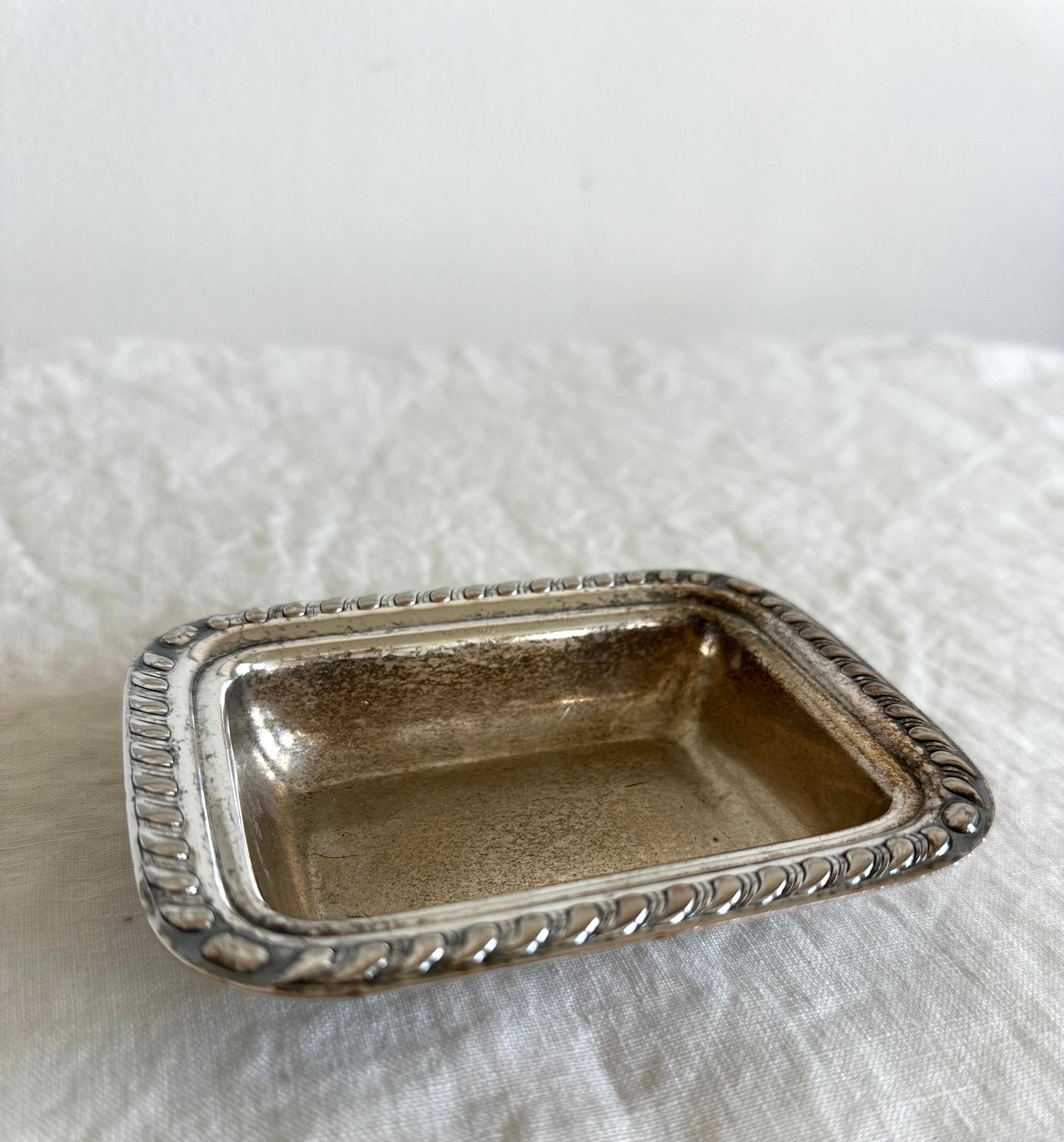Silver Plate Mini Dish