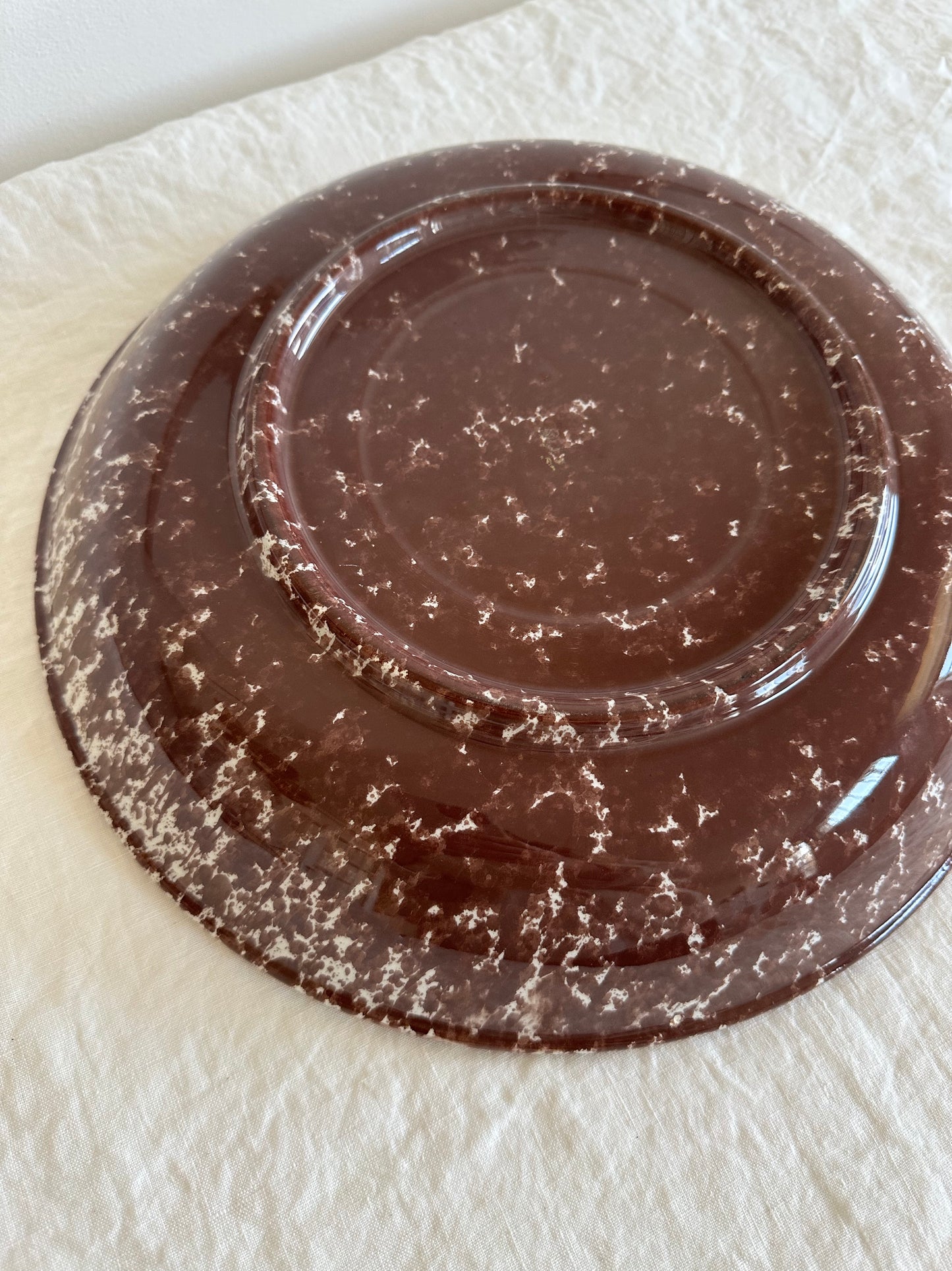 Vintage Spongeware Bowl