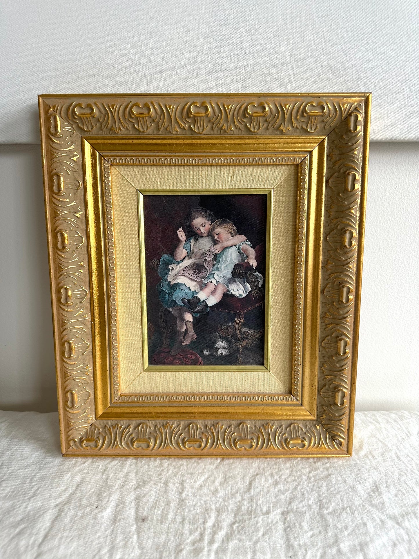 Gold Framed Print
