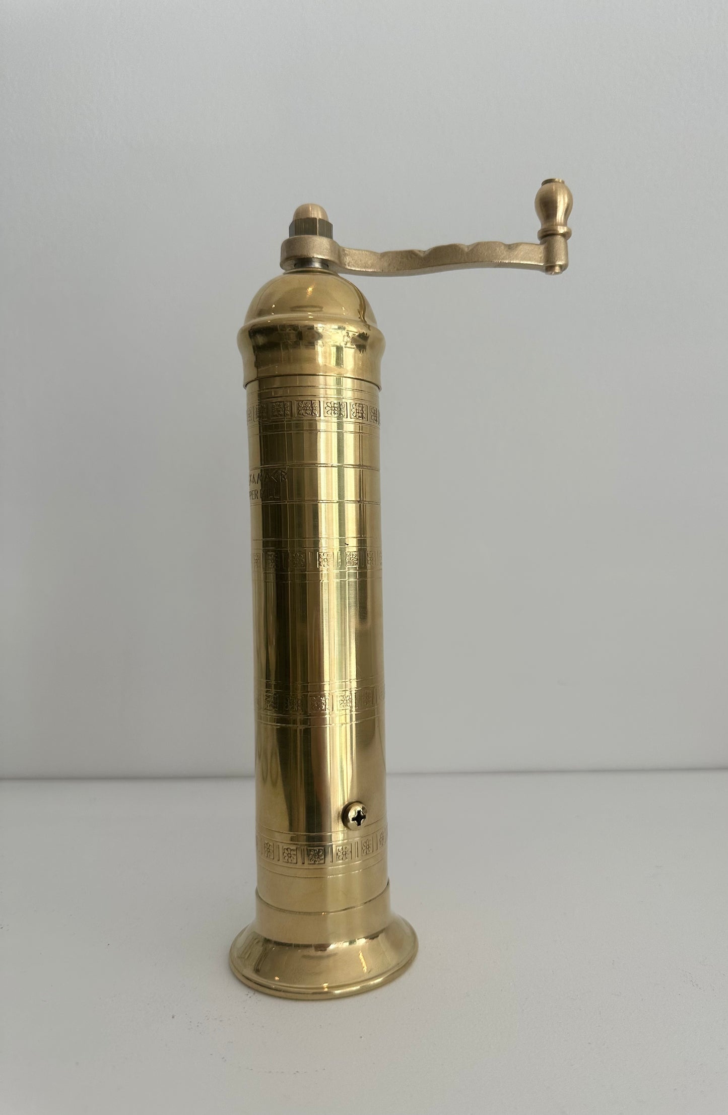 Brass Pepper Mill