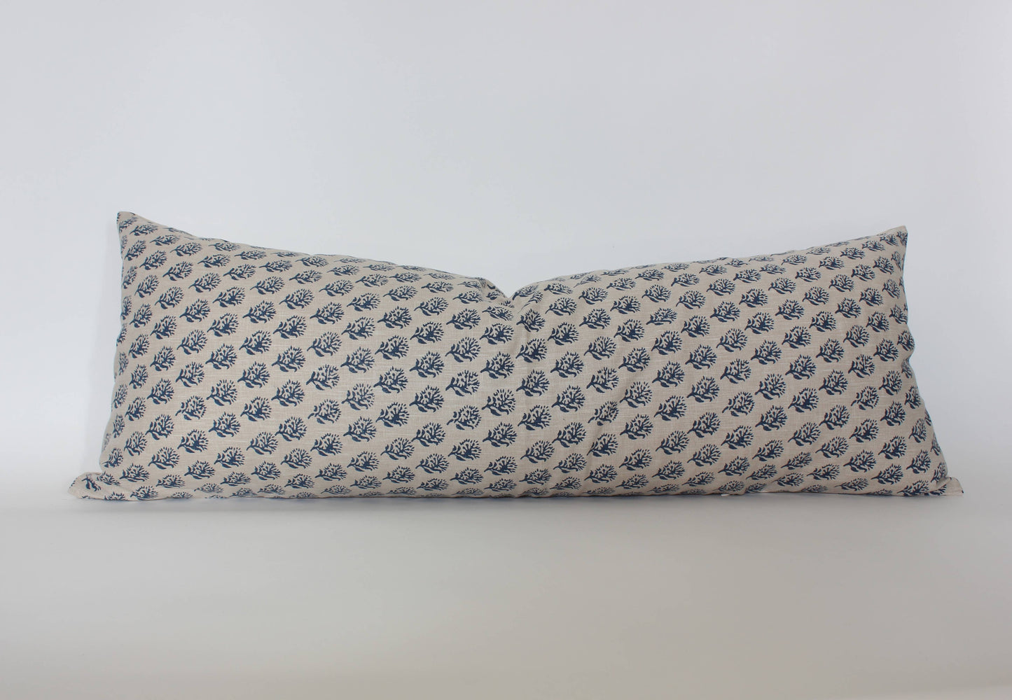 Indigo Floral Pillow