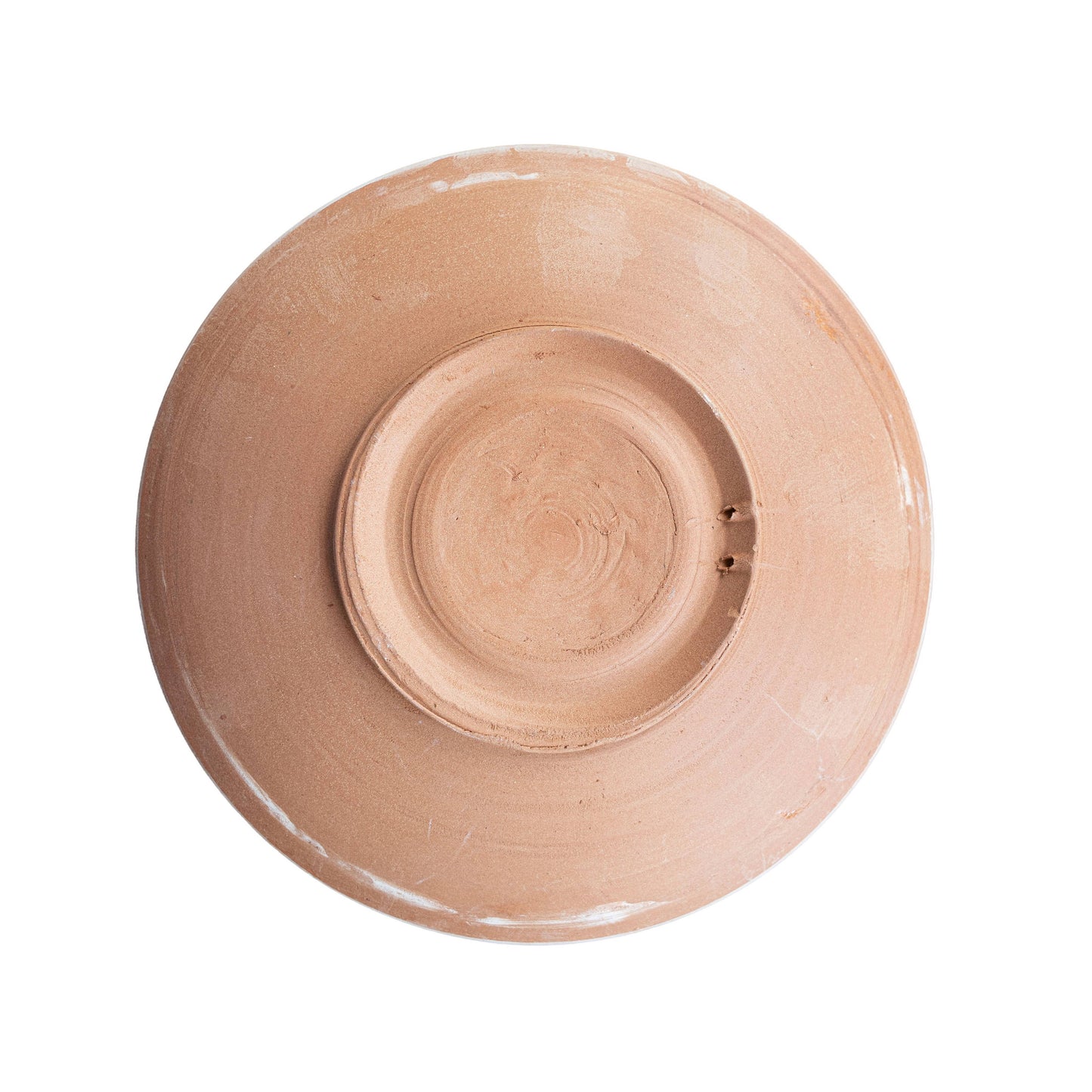Green Feather Clay Bowl