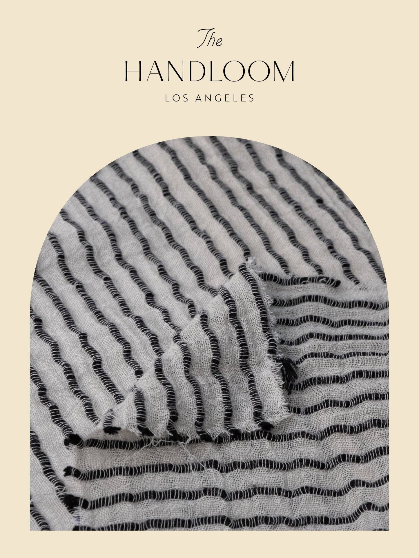 Ava Kimono - Black Stripes