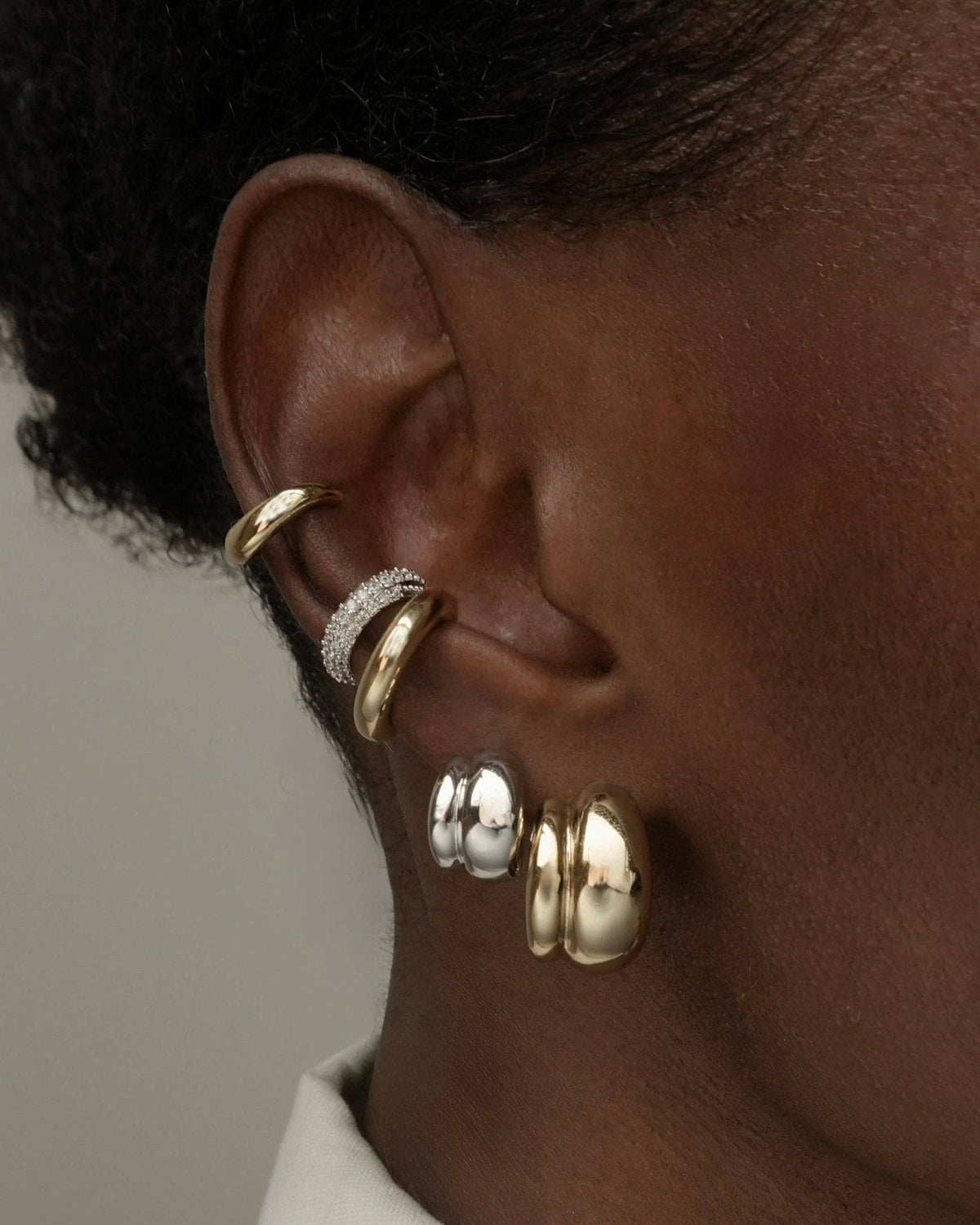 Friday Silver Hoops