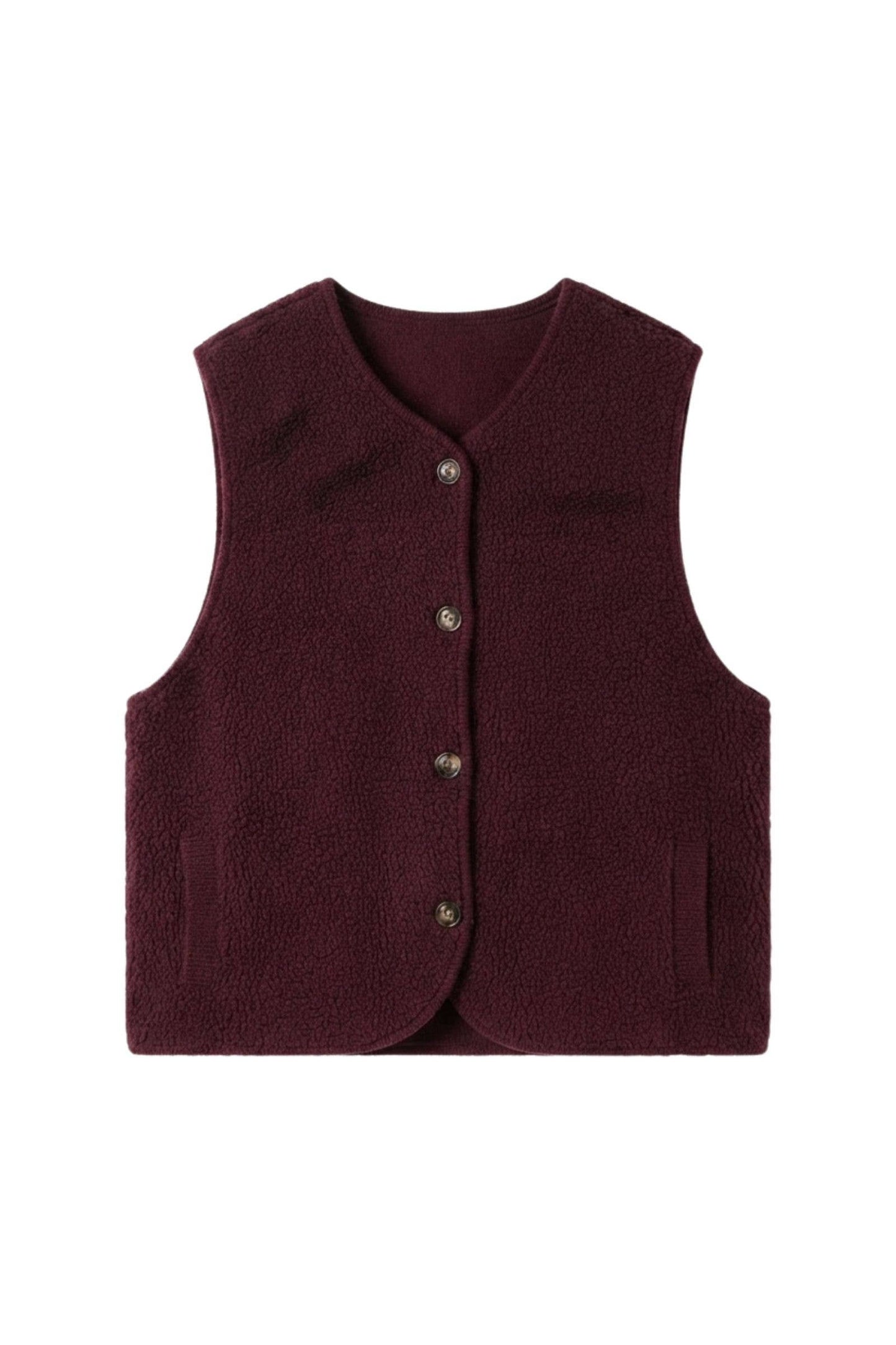 100% merino wool vest- one size