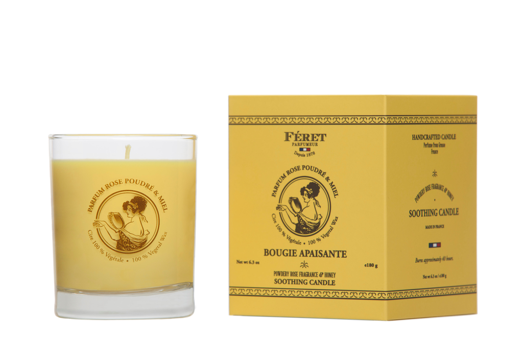 Rose and Honey Candle