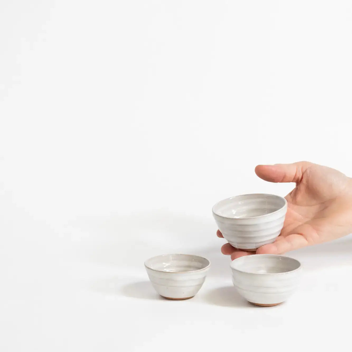 Handmade Ceramic Mini Bowl- Off White
