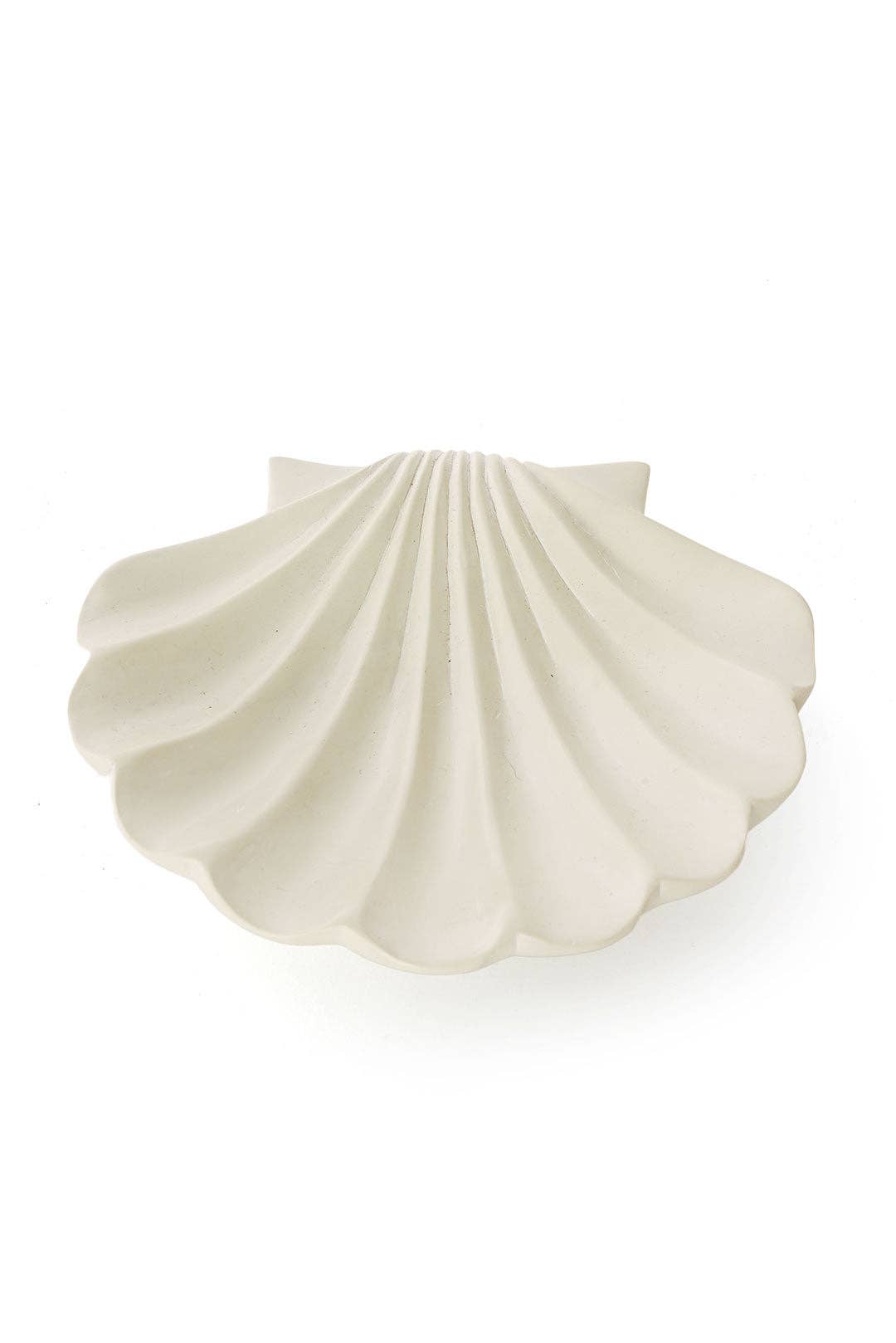 Natural Soapstone Scallop Shell Dish
