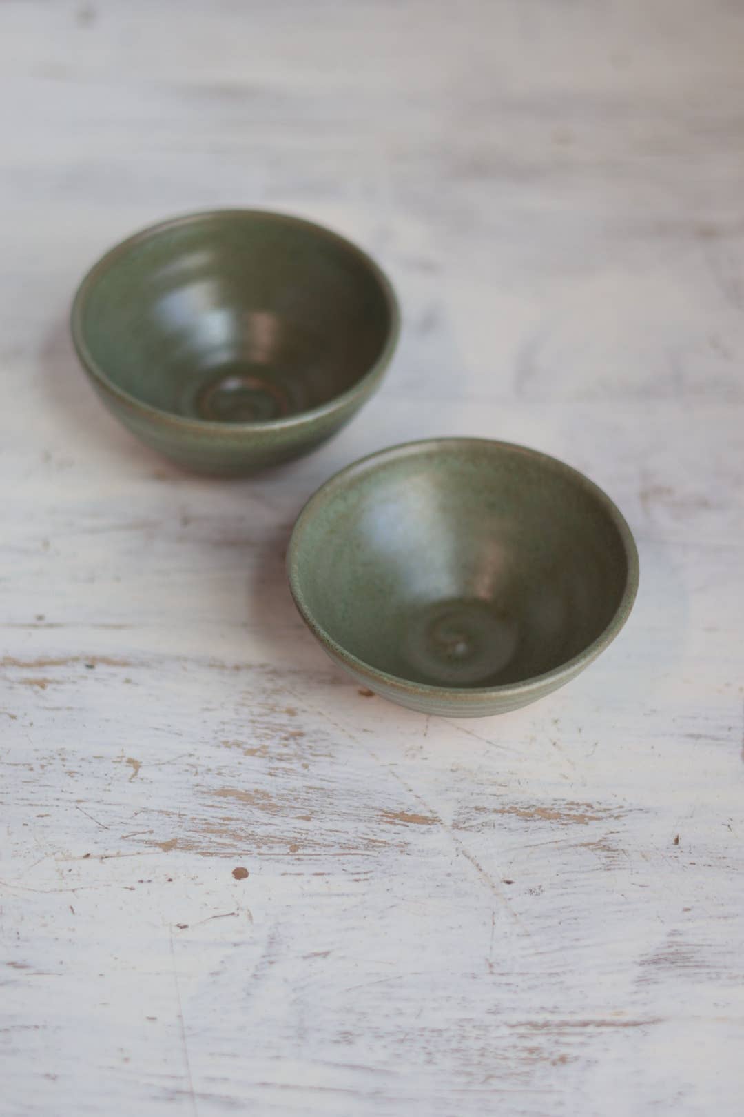 Handmade Ceramic Mini Bowl- Green