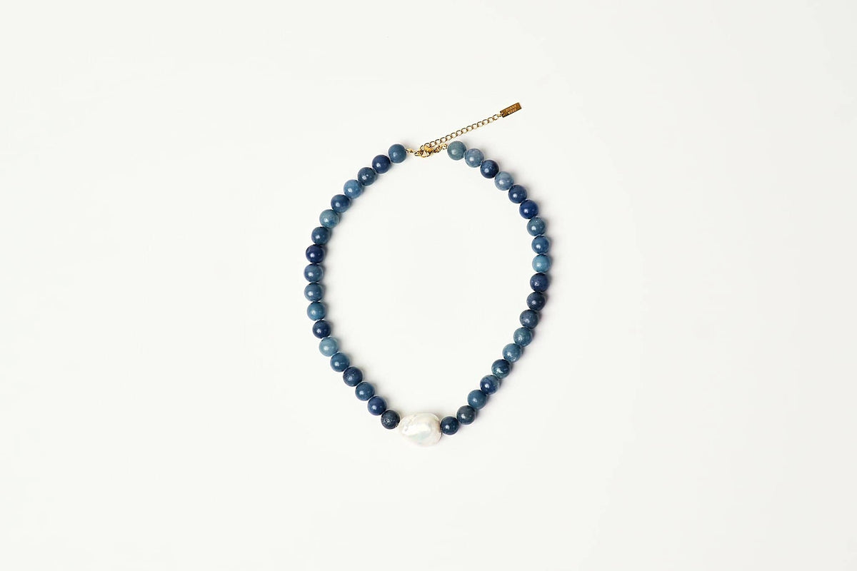Lottie Necklace - Navy