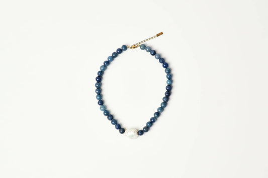 Lottie Necklace - Navy