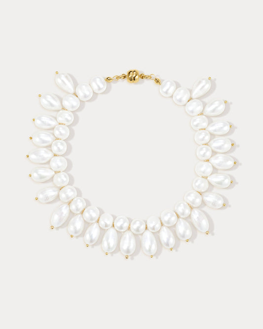 The Mallorca Pearl Statement Anklet