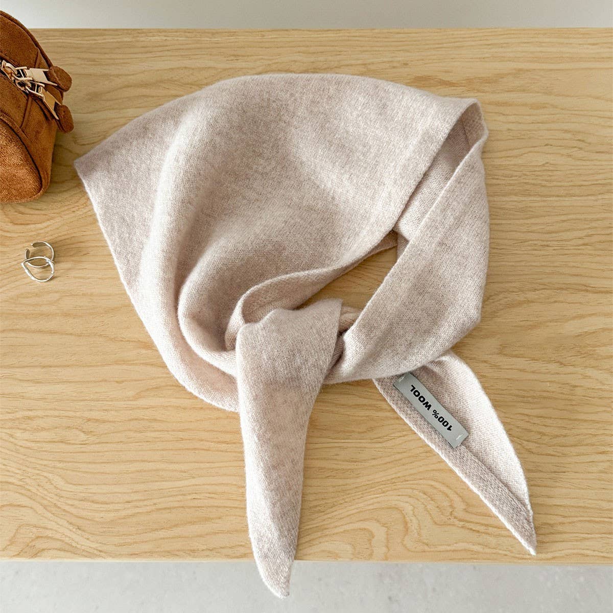 100% Wool Triangle Scarf
