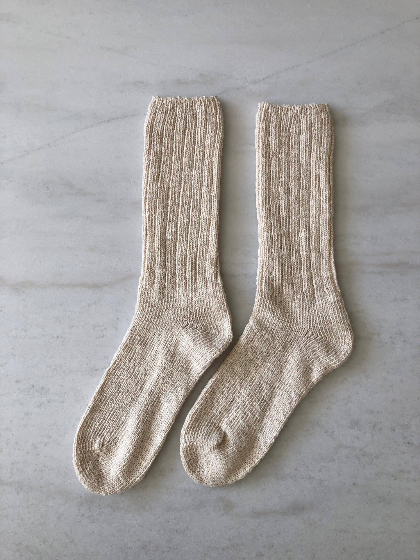 Organic Cotton Slub Socks