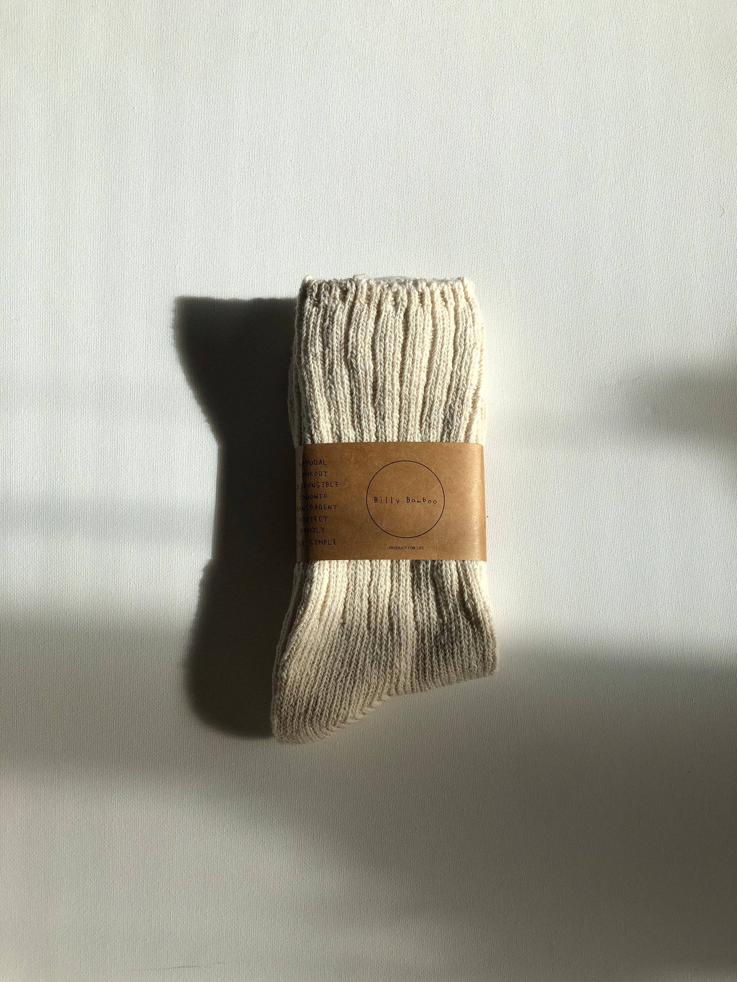 Organic Cotton Slub Socks