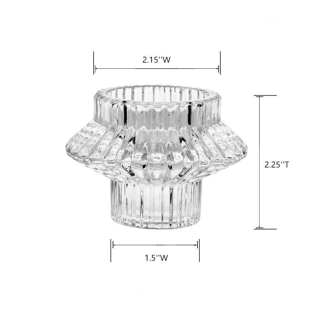 Taper/Tea Light Candlesticks, Stackable CandleHolders