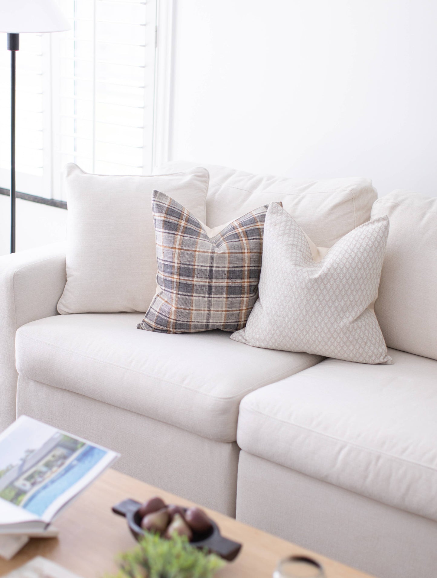 Printed Floral Pillow