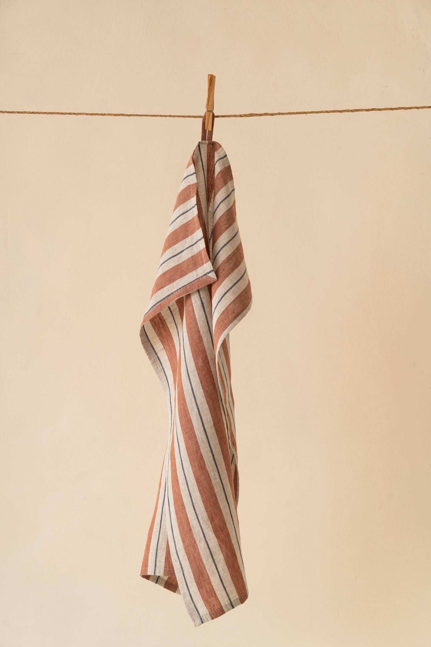 Striped Segue Linen Kitchen Towel