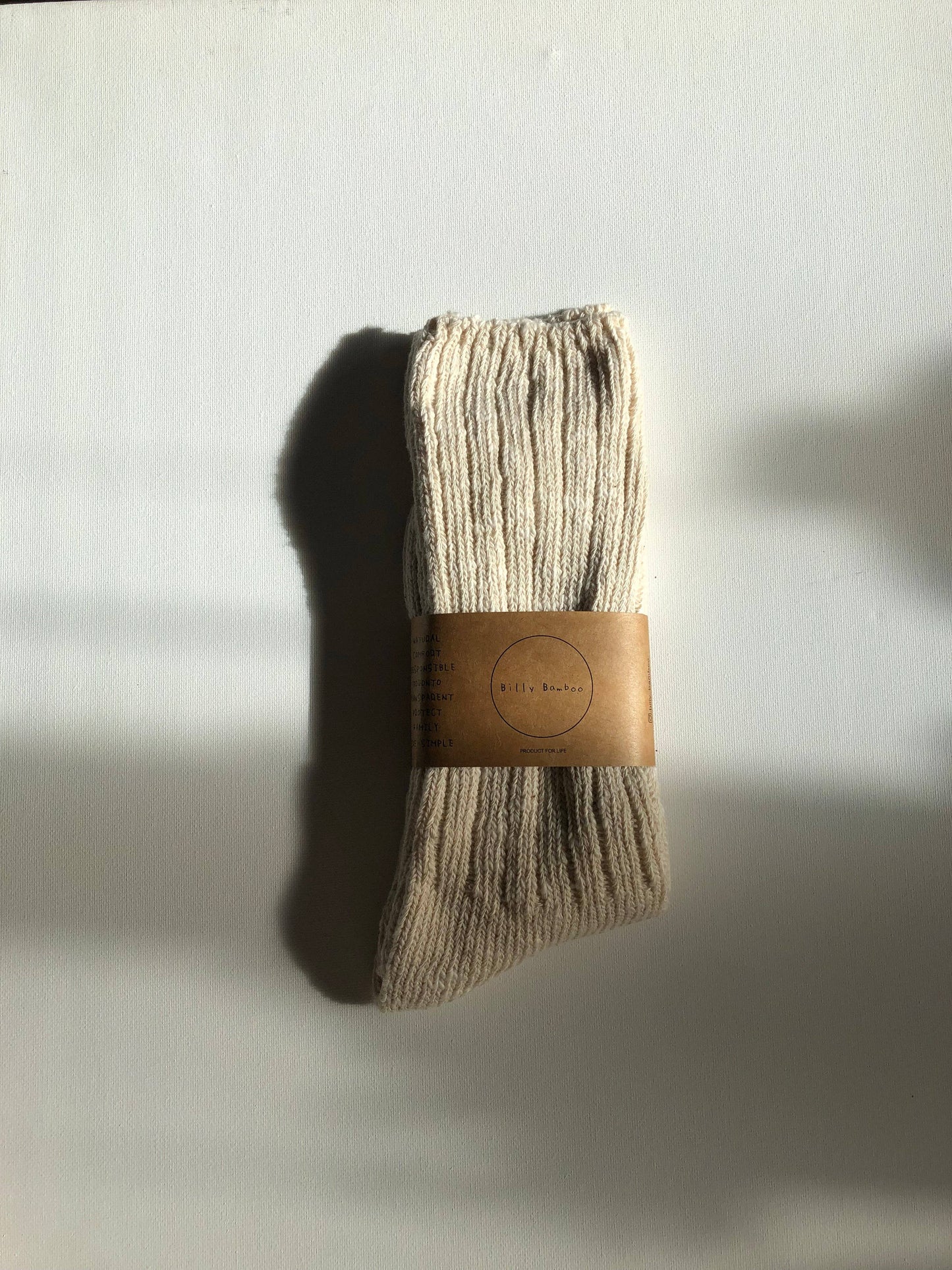 Organic Cotton Slub Socks